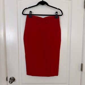 New York & Company Scarlet Pencil Skirt